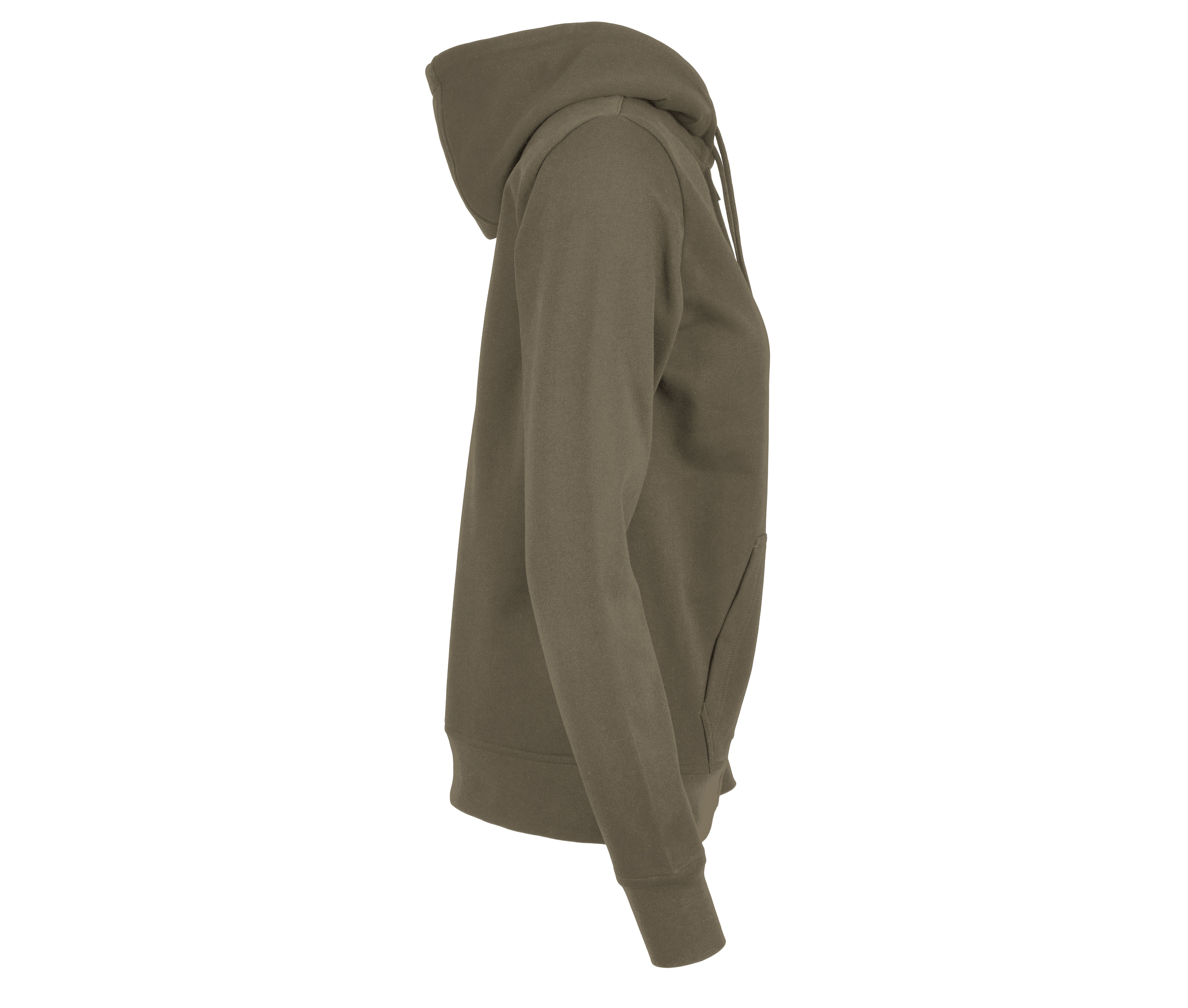 LADIES BASIC ZIP HOODY
