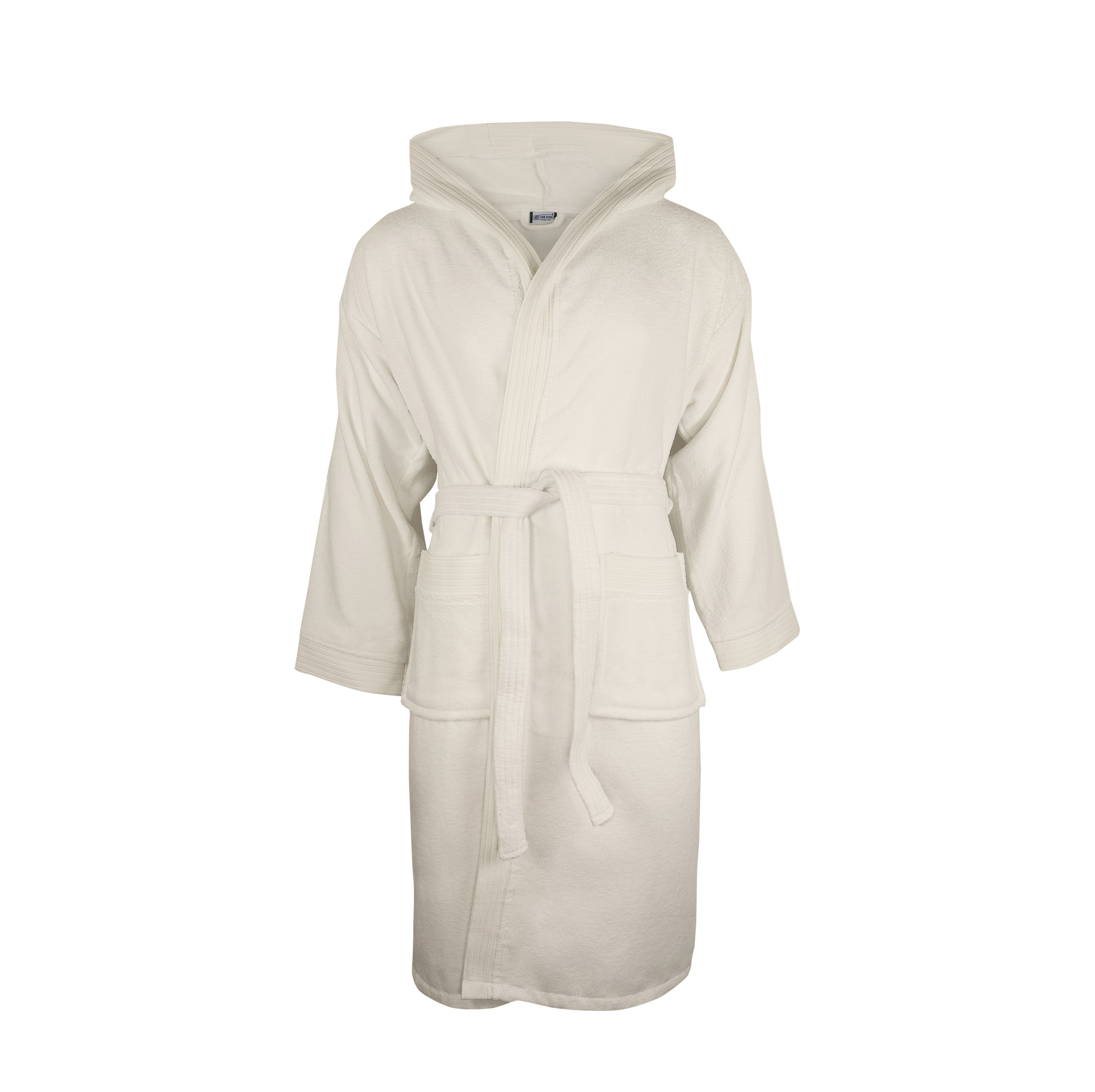 VELOUR BATHROBE HOODED