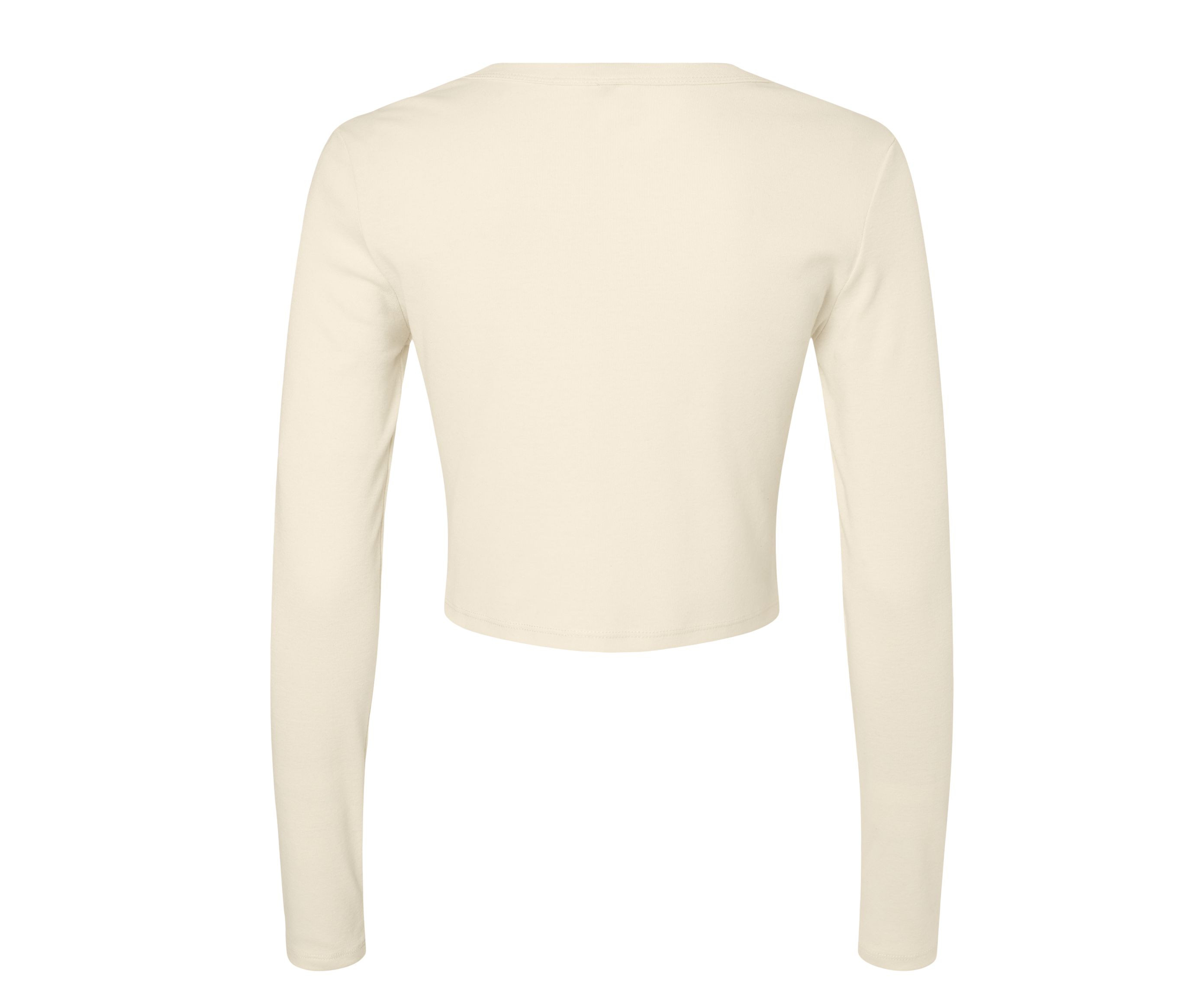 WOMEN'S MICRO RIB LONG SLEEVE BABY TEE