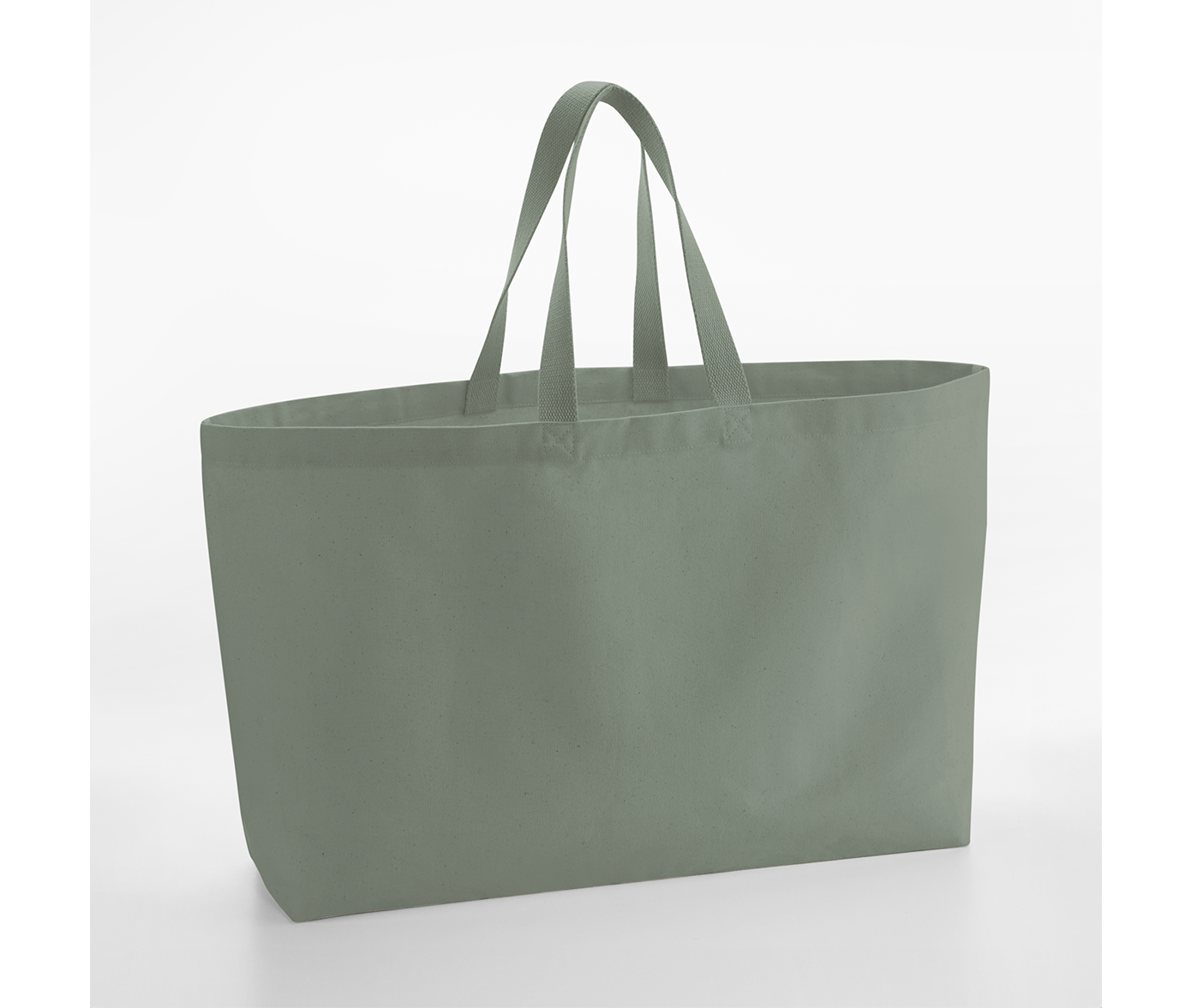 HEAVYWEIGHT CANVAS OVERSIZED TOTE BAG