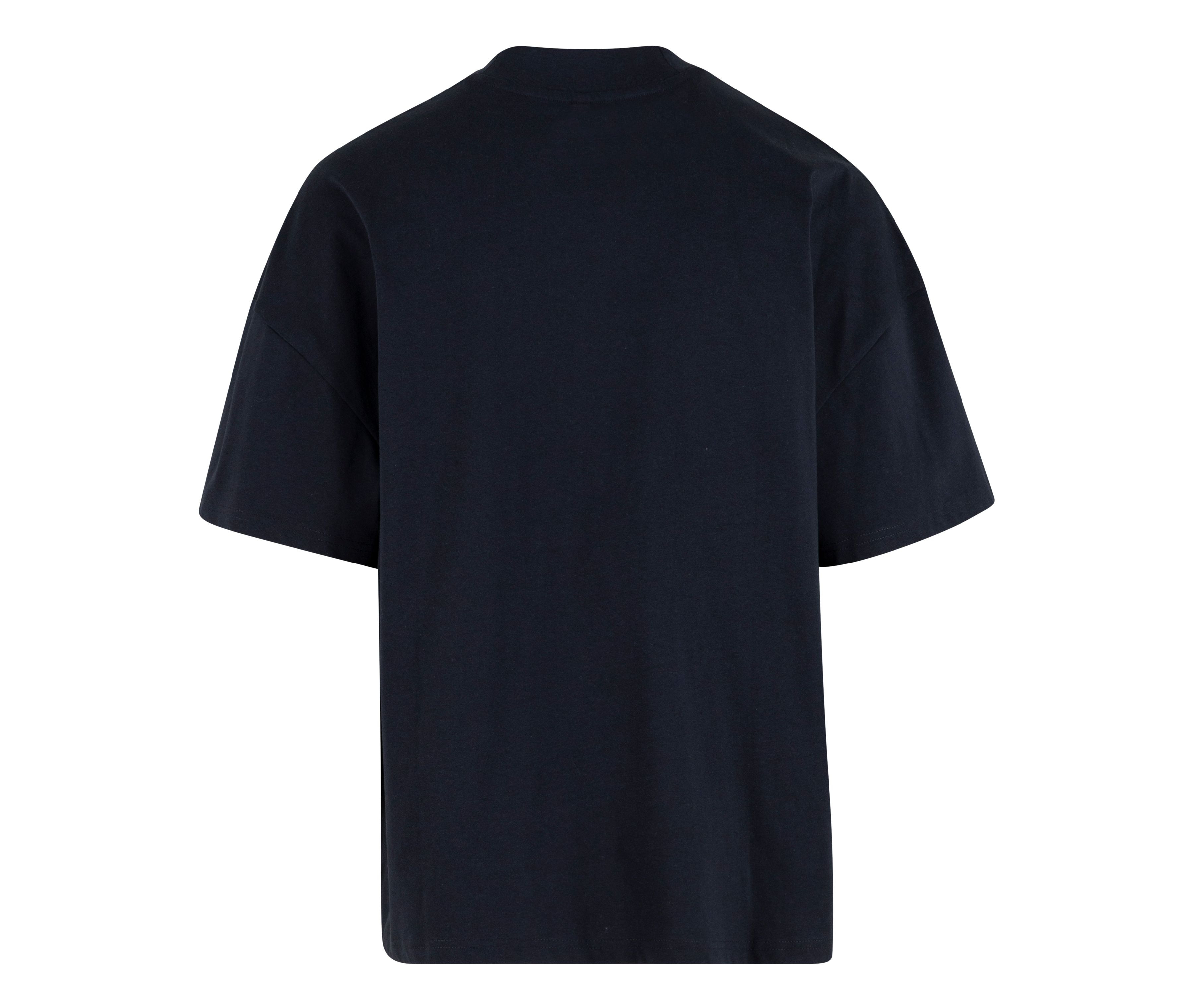OVERSIZED MOCK NECK TEE