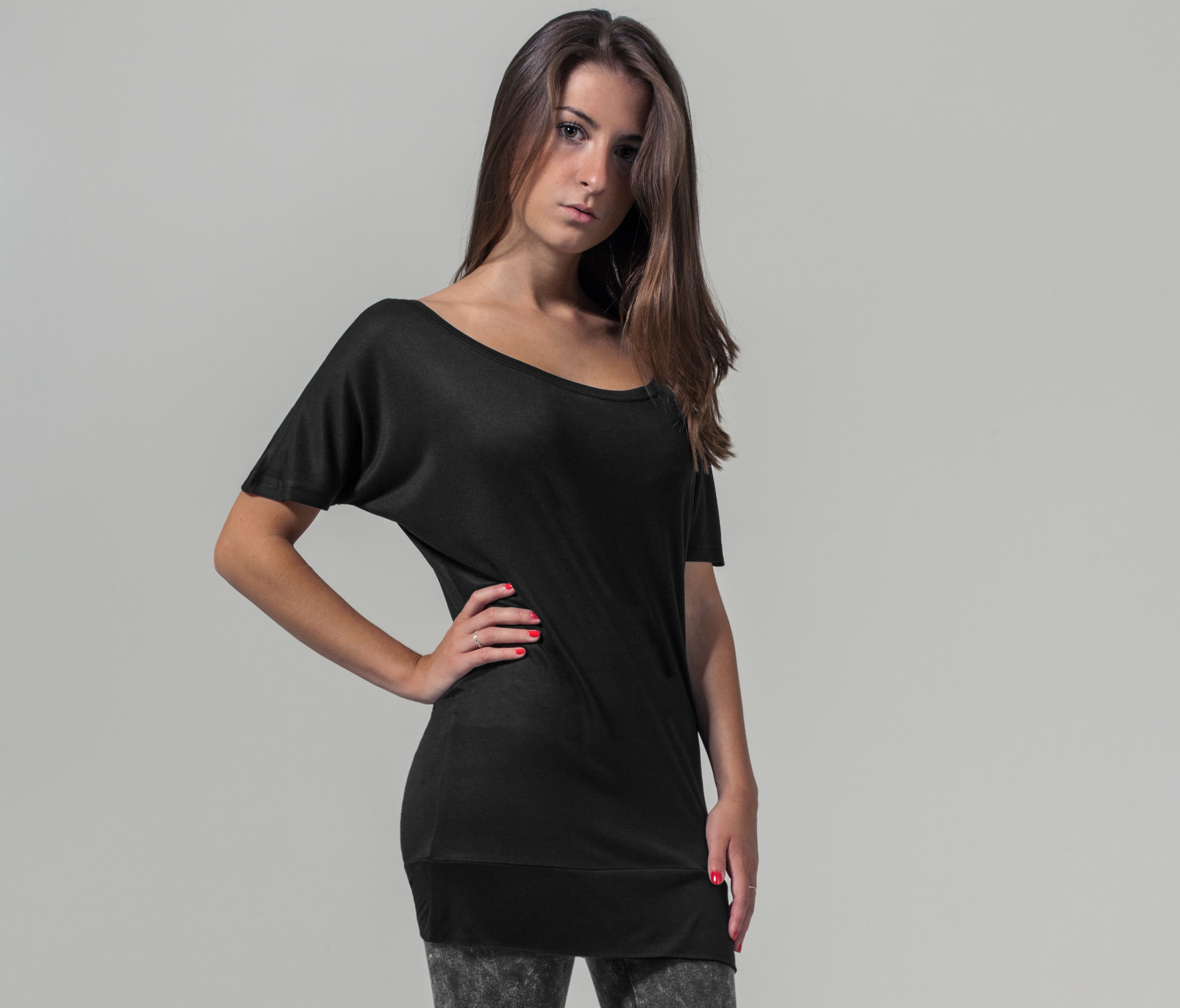 LADIES VISCOSE TEE
