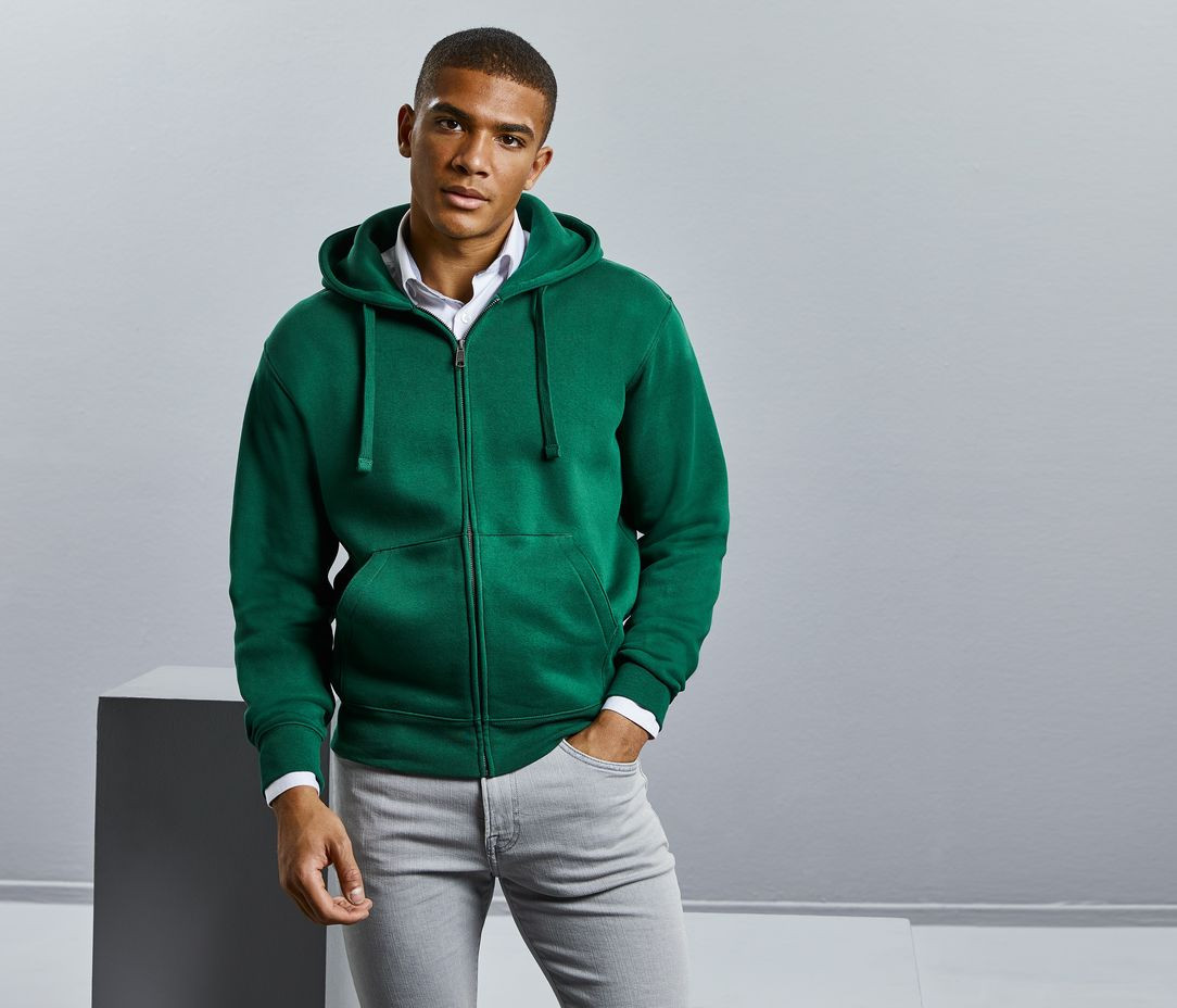MEN'S AUTHENTIC ZIPPED HOOD JACKET