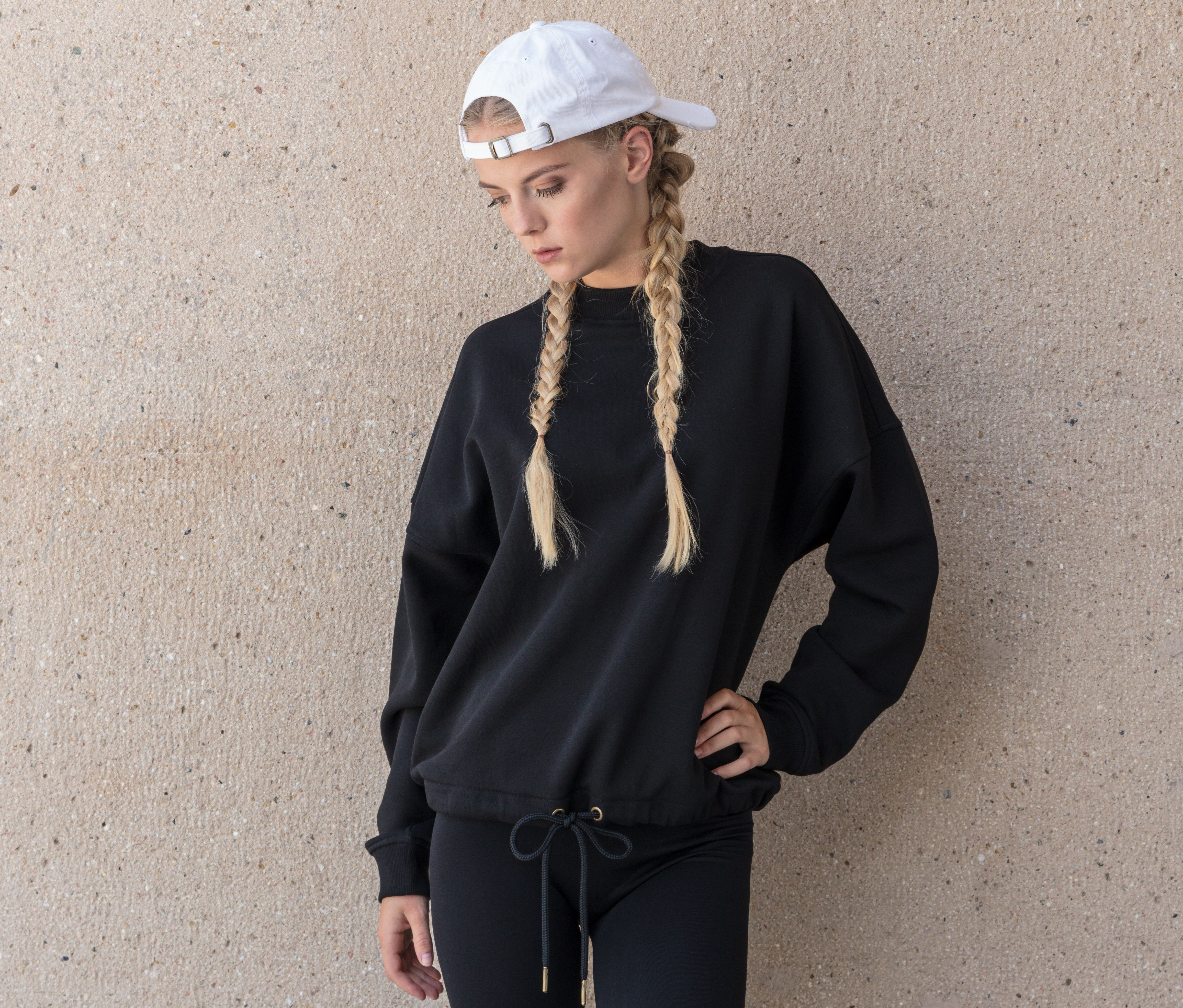 LADIES OVERSIZE CREWNECK