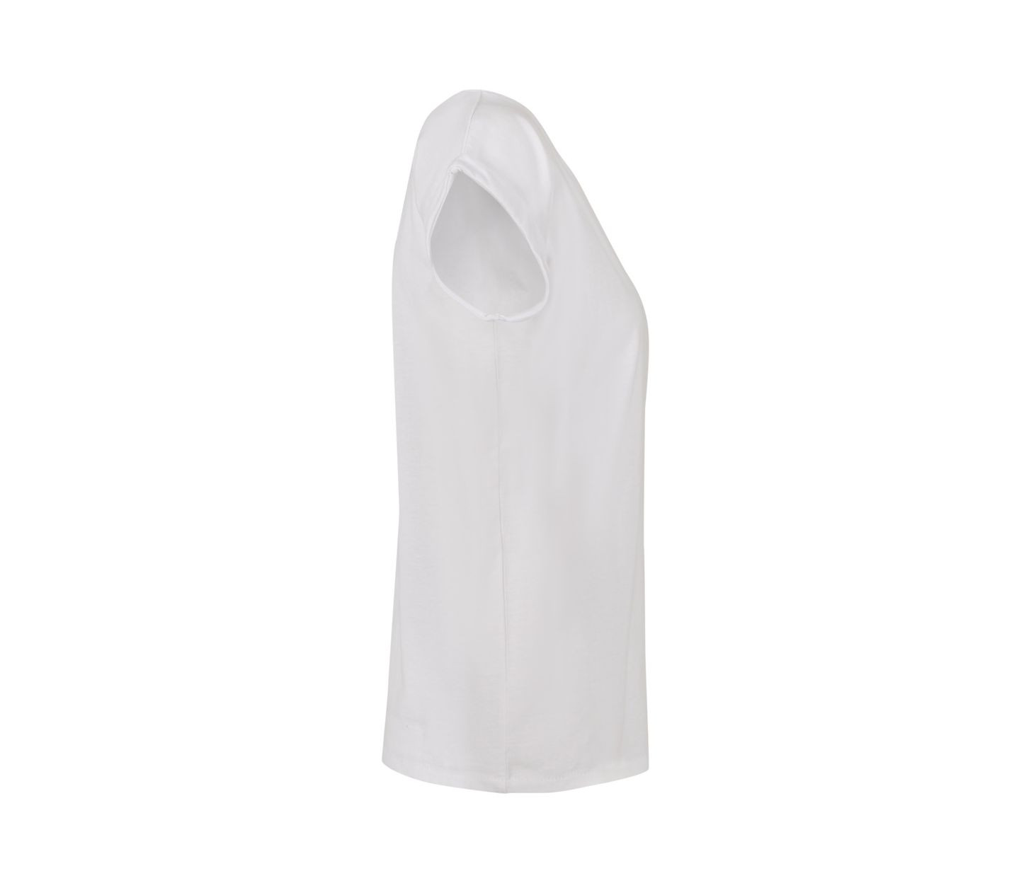 LADIES EXTENDED SHOULDER TEE