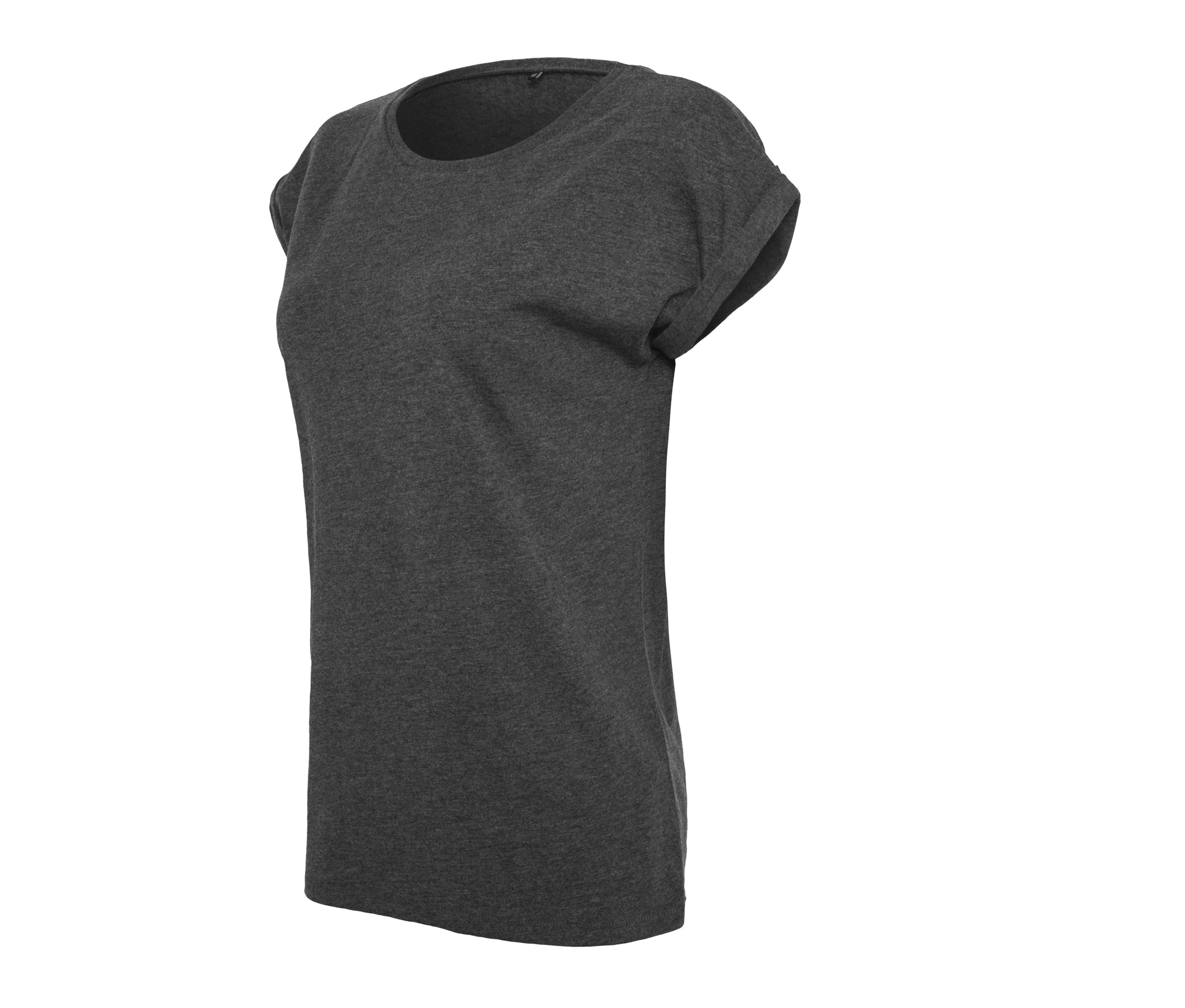 LADIES EXTENDED SHOULDER TEE