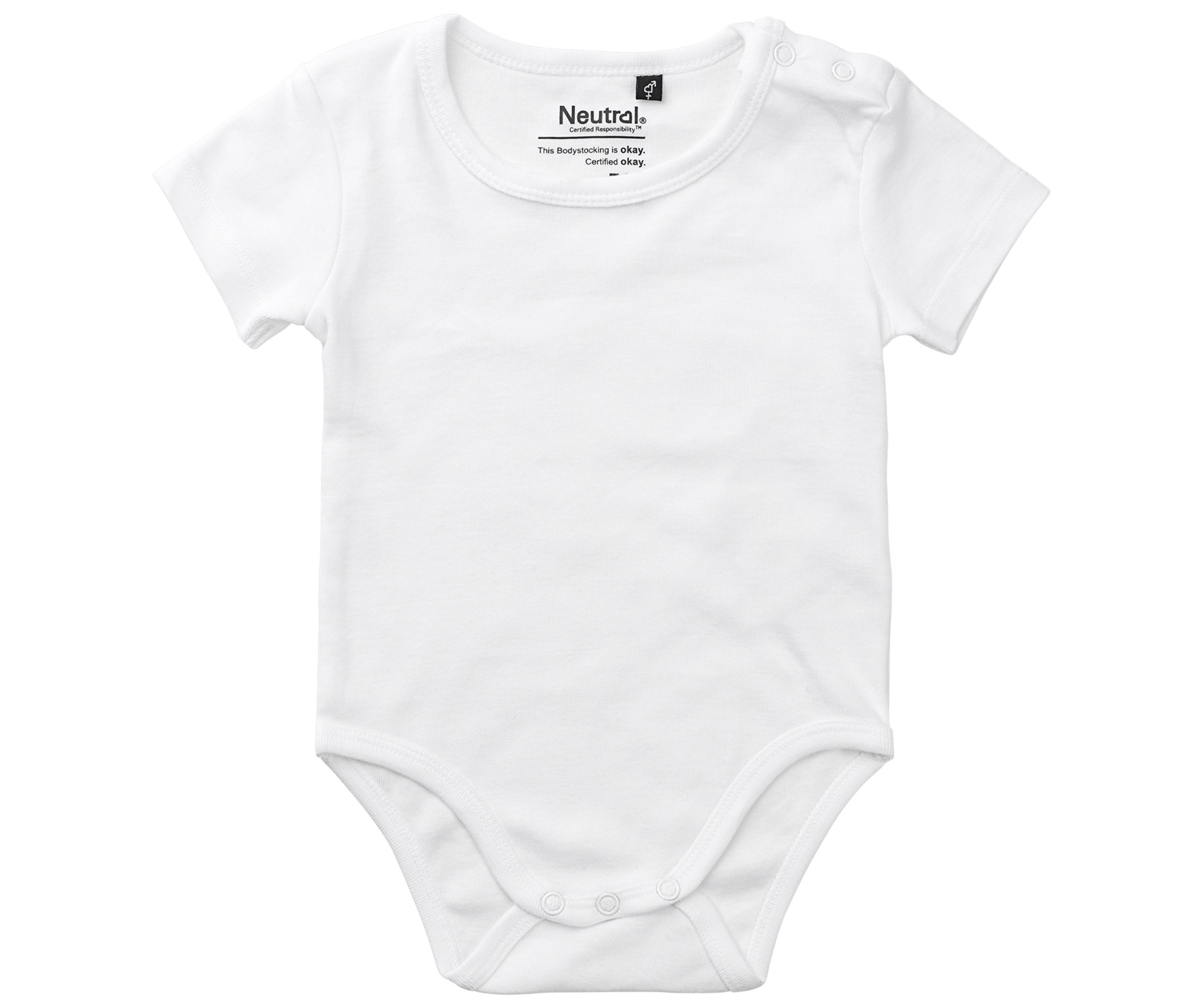 BABIES SHORT SLEEVE BODYSTOCKINGS