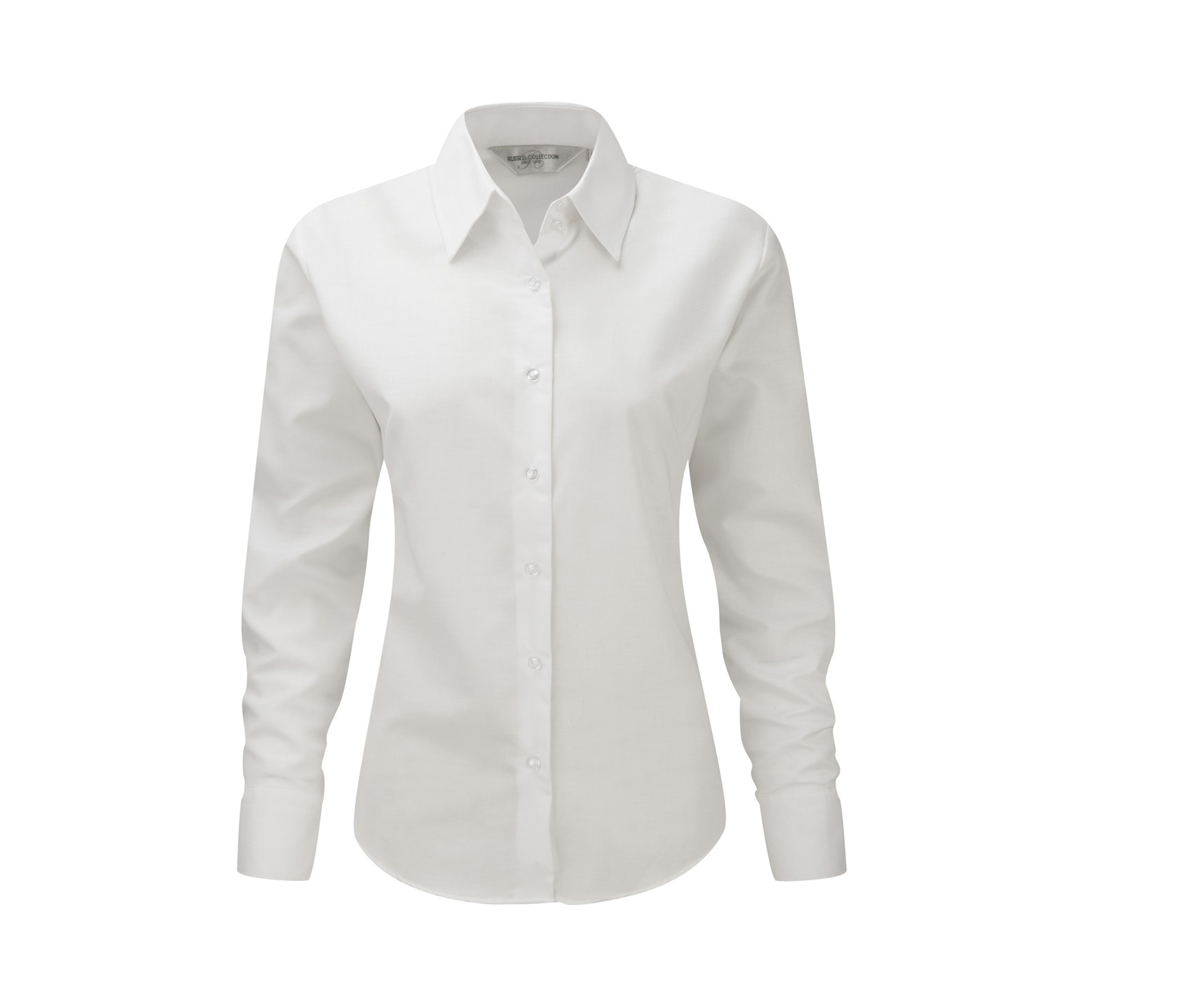 LADIES' LONG SLEEVE TAILORED OXFORD SHIRT