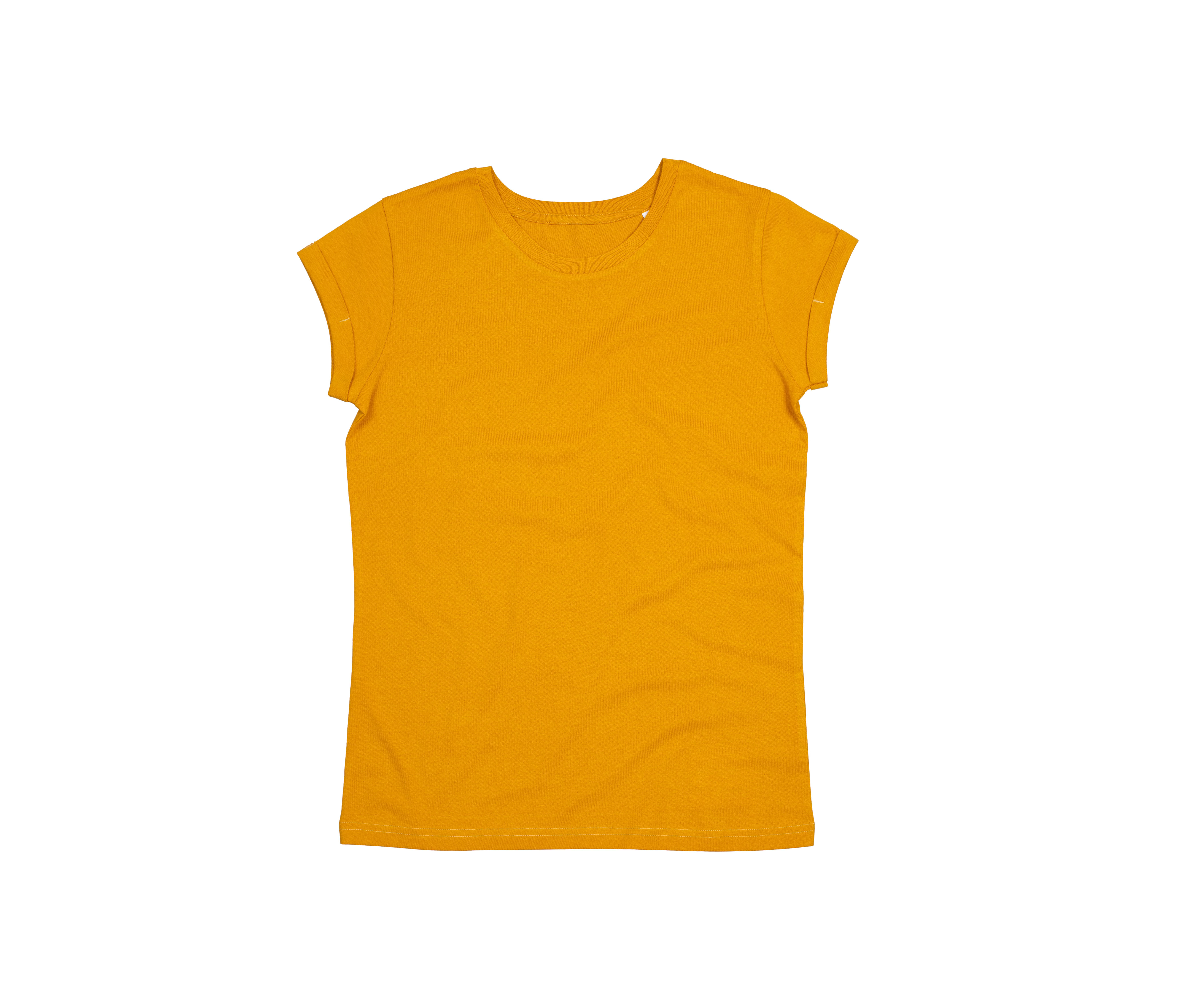 WOMEN'S ROLL SLEEVE T