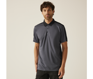 CONTRAST COOLWEAVE POLO