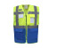 HI-VIS TOP COOL RECYCLED OPEN MESH EXECUTIVE WAISTCOAT